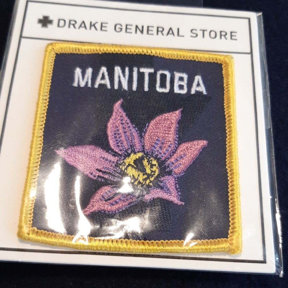 Manitoba Patch - Pink and Yellow
